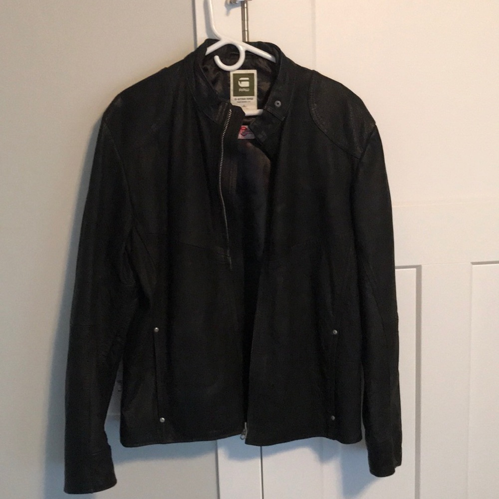 Gstar leather jacket
